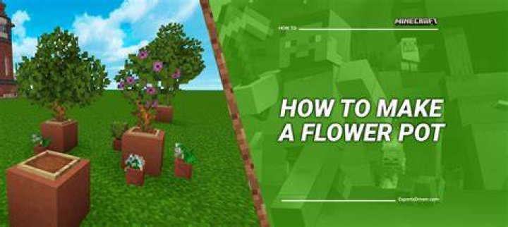 How do you make pots in minecraft