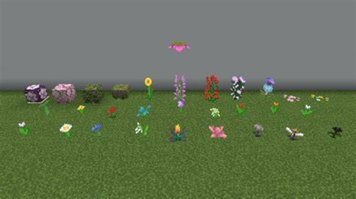 How many flowers are there in minecraft