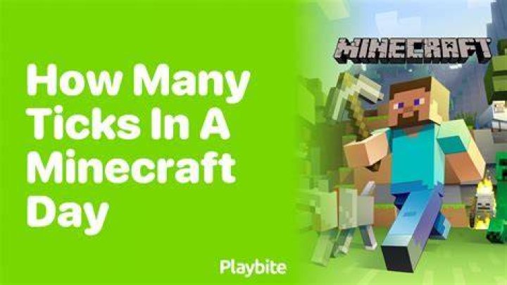 How many ticks in a minecraft day