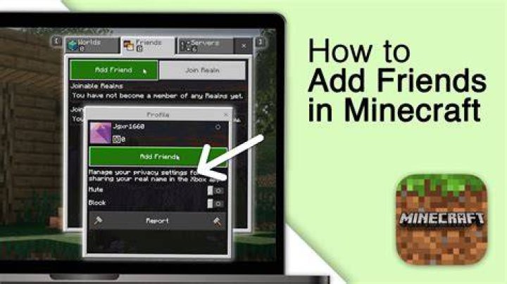 How to add a friend in minecraft