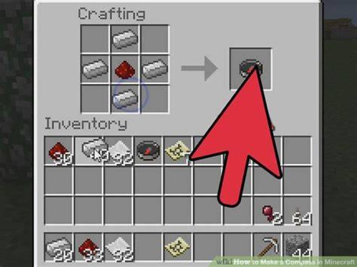 How to create a compass in minecraft