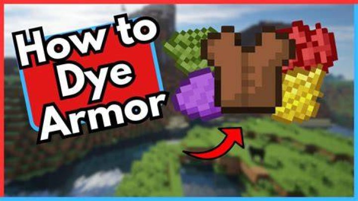 How to dye armor in minecraft ps3