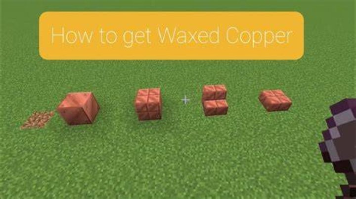 How to get wax off copper minecraft