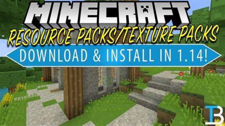 How to install minecraft resource packs 1.14