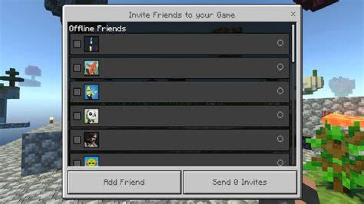How to invite friends to minecraft realm