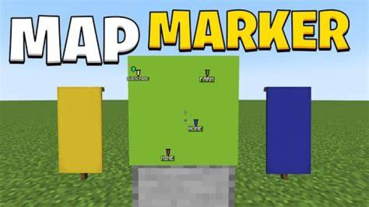 How to make a marker in minecraft
