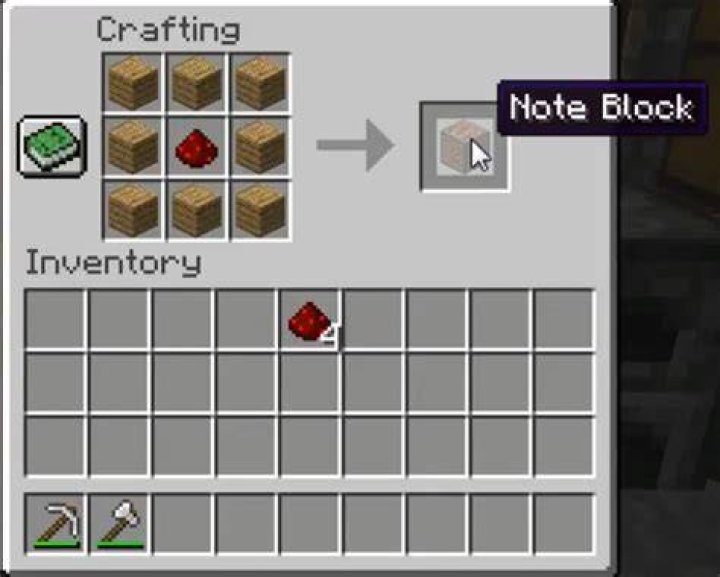 How to make a note block minecraft