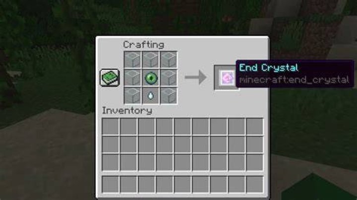 How to make end crystals in minecraft