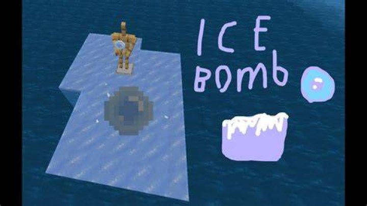 How to make ice bombs in minecraft