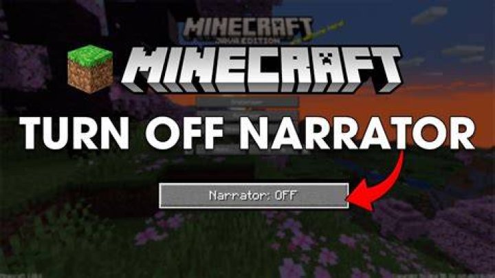 How to turn off minecraft narrator ps4