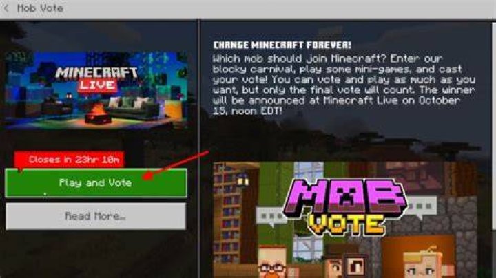 How to vote multiple times on minecraft