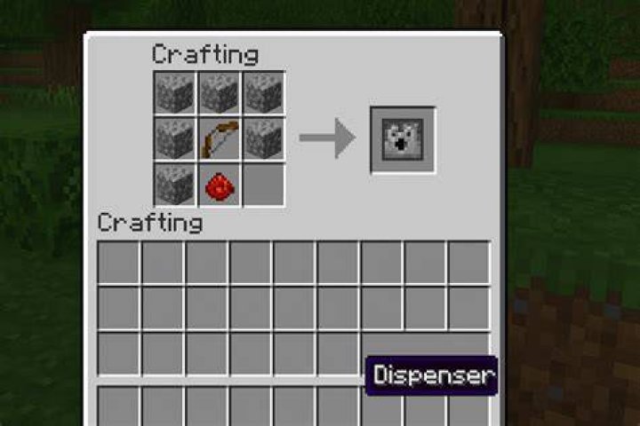 How to work a dispenser in minecraft