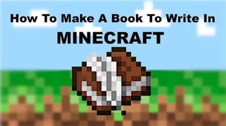How to write in book in minecraft