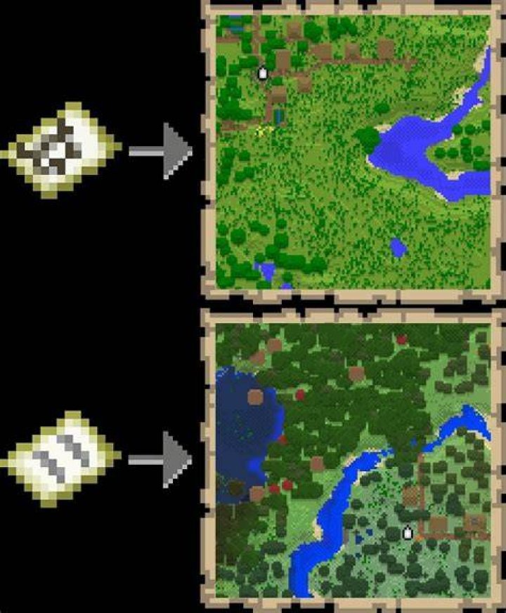 How to zoom in on minecraft map