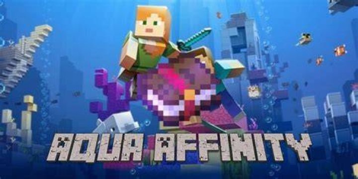 Minecraft aqua affinity what does it do