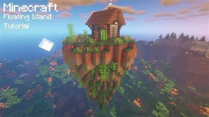 Minecraft how to build a floating island