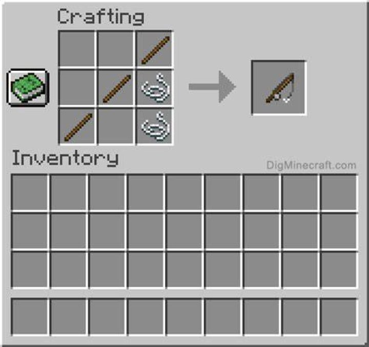 Minecraft how to make a fishing rod