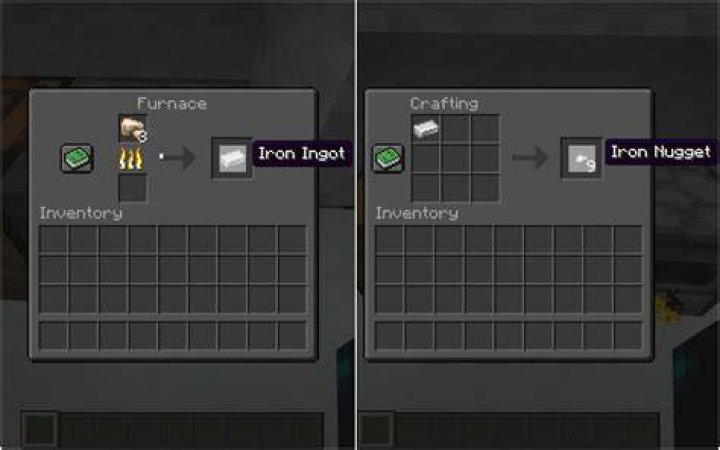 What do iron nuggets do in minecraft