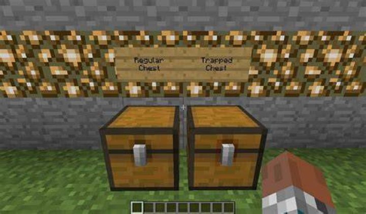 What does trapped chest do in minecraft