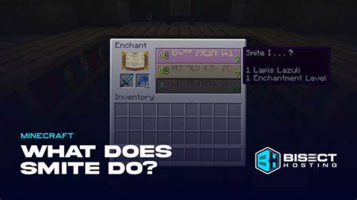 What is smite good for in minecraft