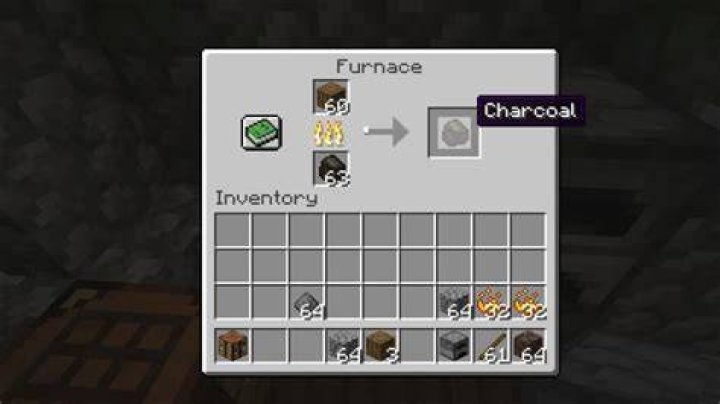 Where can i find charcoal in minecraft